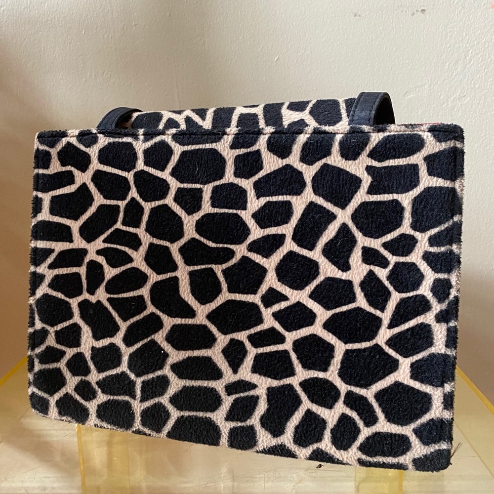 Animal print purse